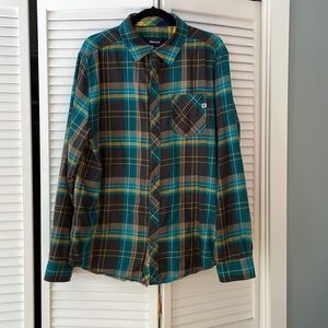 Mens XL Marmot flannel shirt